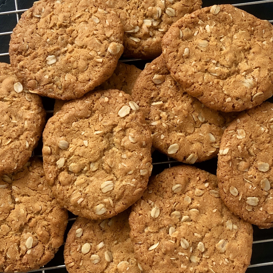 on cooling rack