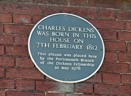 Dickens plaque